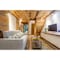 Ejoy Rustic Look Reclaimed Barn Wood Wall Panels, 59in x 4.8in, 6PK ReclaimWood_59x4.8x0.4_6pc - alternate 3
